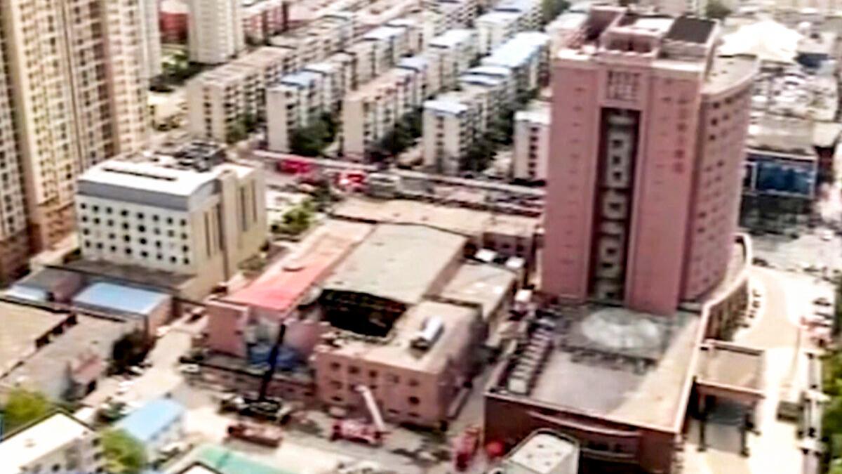 Swimming Pool Collapse Kills at Least 3 in China