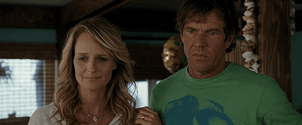 Cheri Hamilton (Helen Hunt) and Tom Hamilton (Dennis Quaid), in "Soul Surfer." (Sony Pictures Releasing)