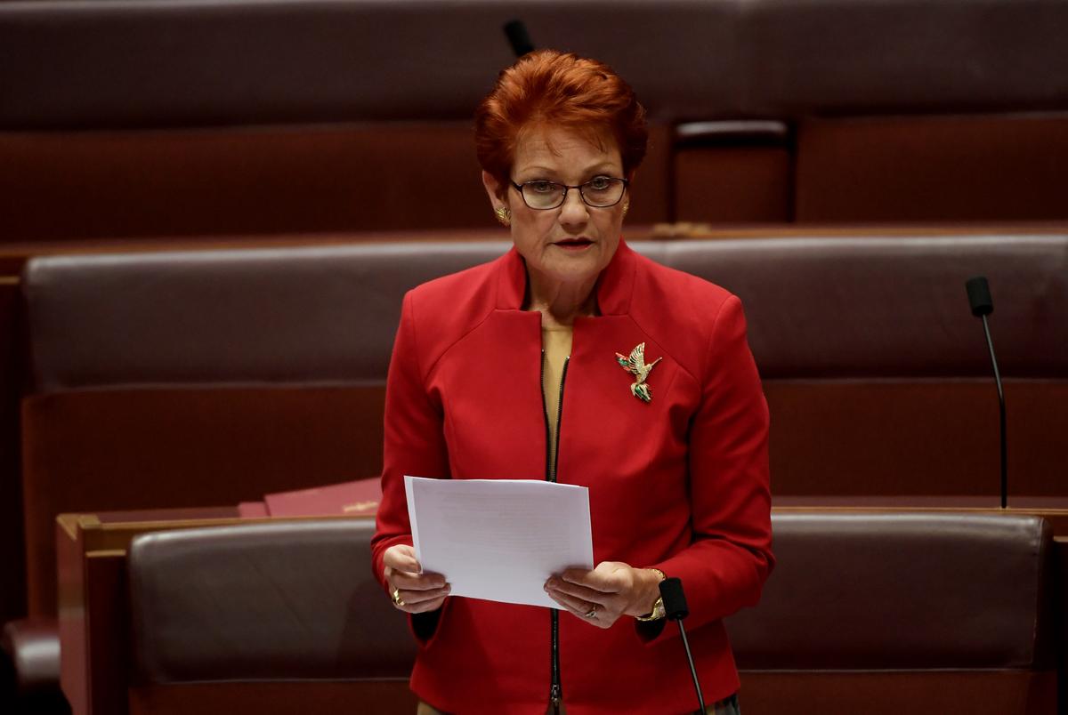 Sen. Pauline Hanson Calls for Ban on Foreign Ownership of Australian Properties