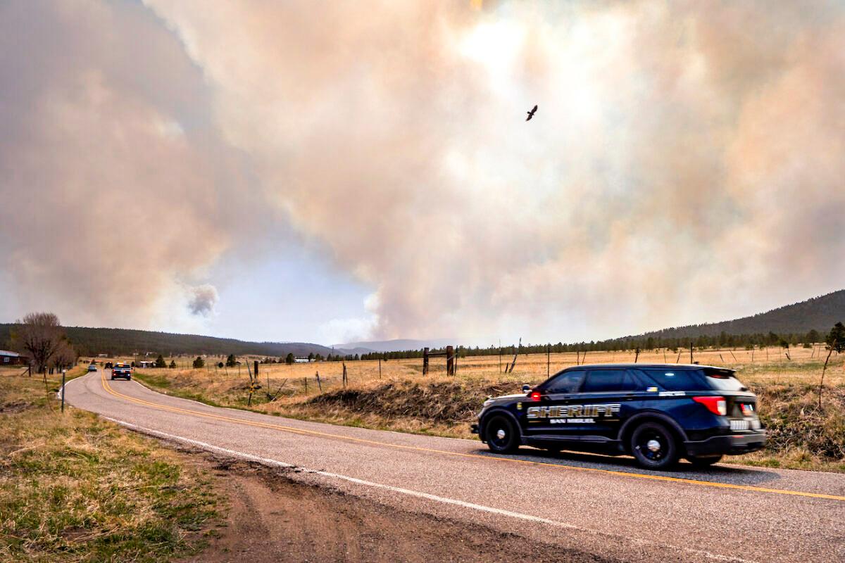 New Mexico Governor Declares State of Emergency in 5 Counties Due to Wildfires