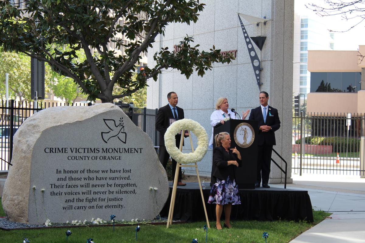 Orange County Holds 14th Annual Crime Victims Rally