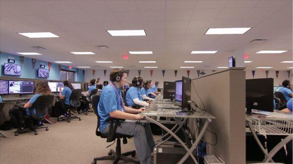 Proctors at Meazure Learning supervise tests online in Birmingham, Ala., in July 2018. (Courtesy of Meazure Learning)