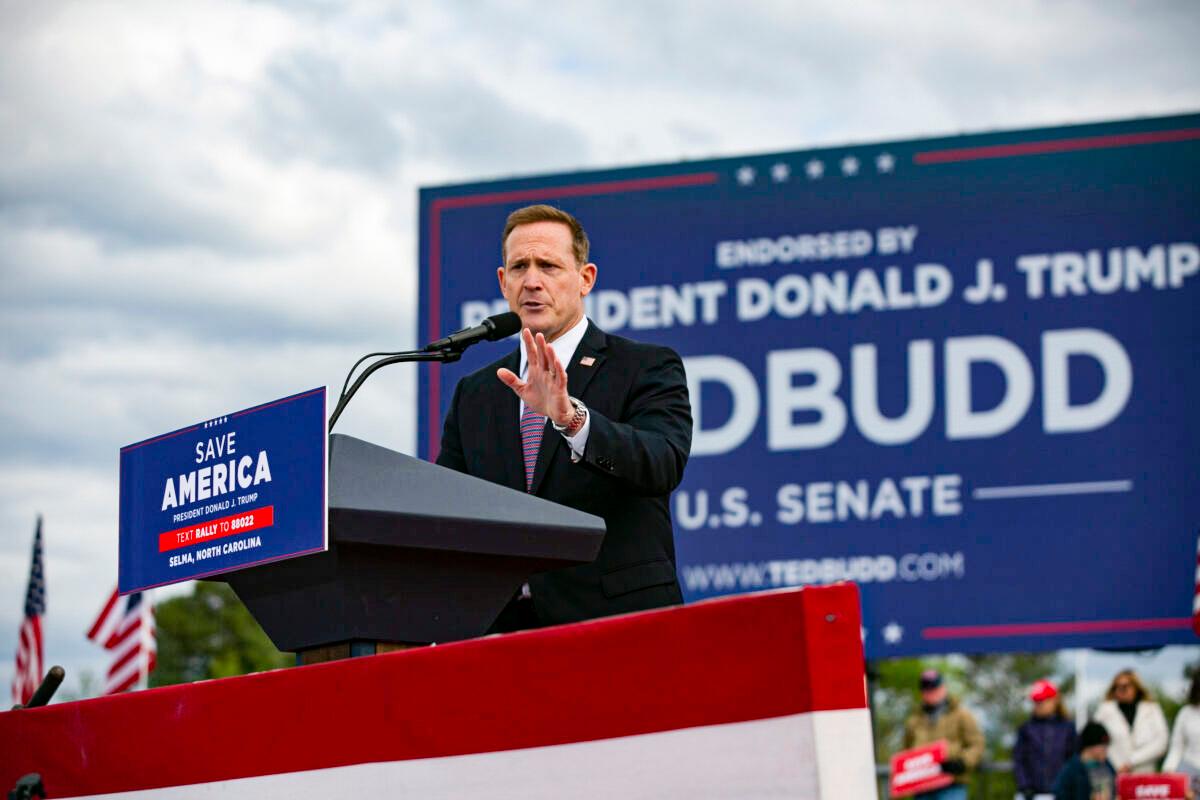 Rep. Ted Budd Wins Senate Republican Primary in North Carolina