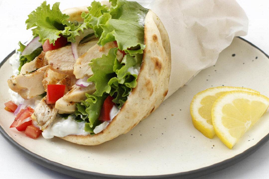 Grilled Chicken Gyros