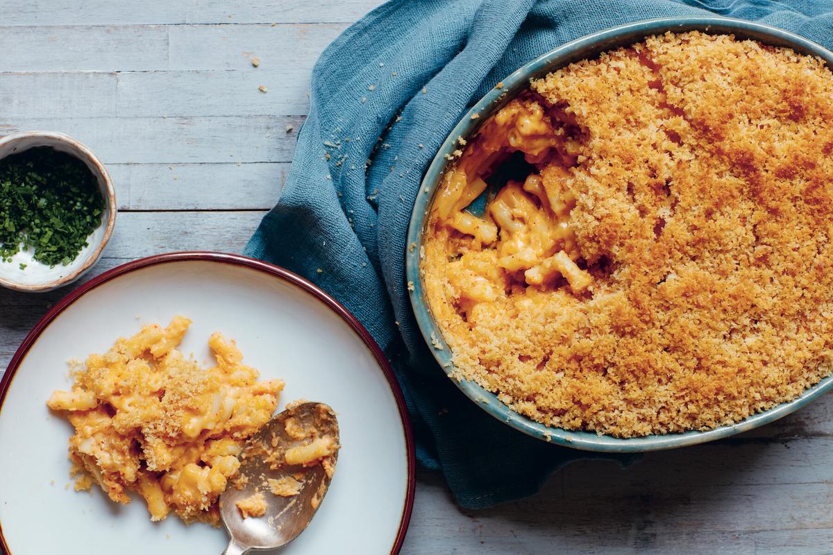 Kimchi Macaroni and Cheese