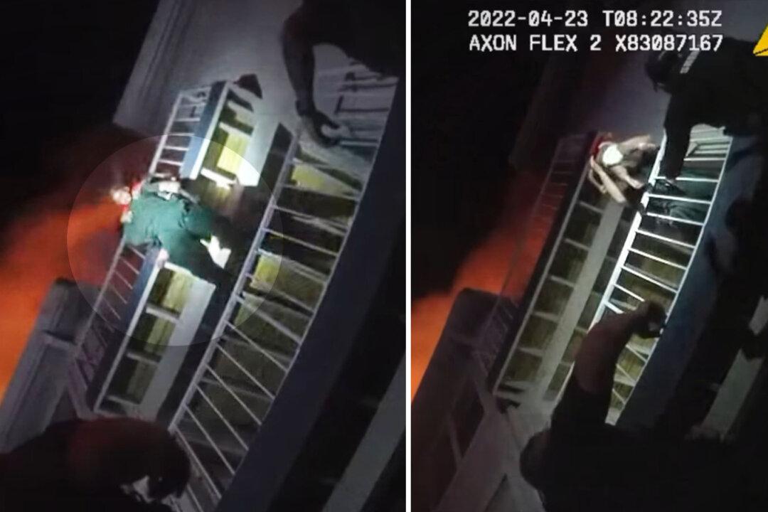 Harrowing Bodycam Footage Shows Sheriff’s Deputy Scaling Blazing Apartment to Save Mom’s Baby Girl