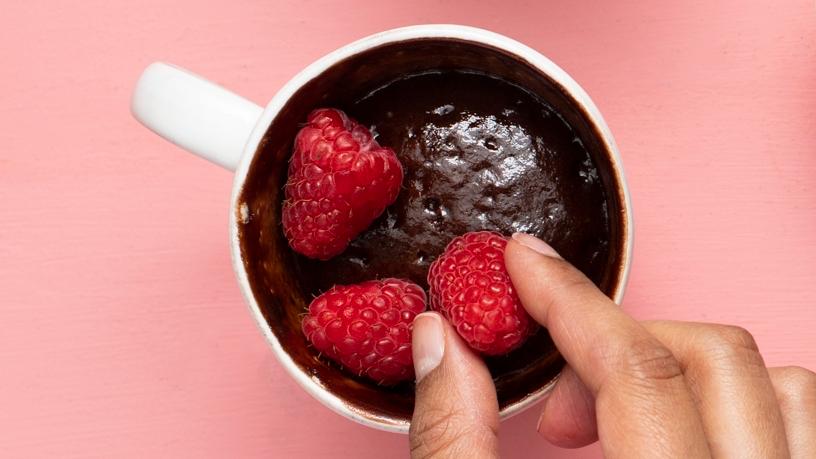 Individual-Serving Mug Cakes Are Berry Easy to Make for You and a Friend