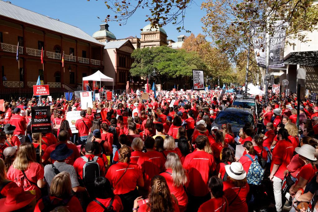 New South Wales Teachers Strike Over Pay and Workloads