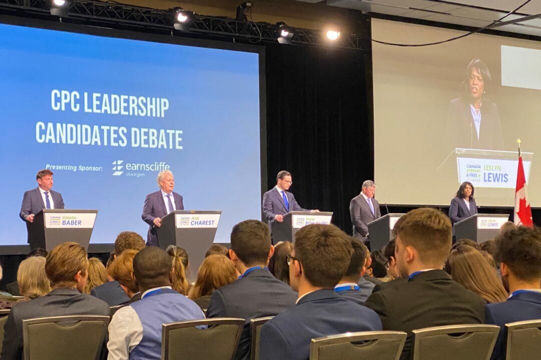 Conservative Leadership Debate: Poilievre, Charest Lock Horns Over Question About Charest’s Earnings From His Lobbying Work for Huawei