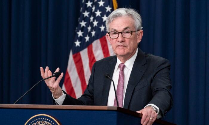 Fed to Raise Interest Rates Without ‘Hesitation’ Until Inflation Eases, Says Powell