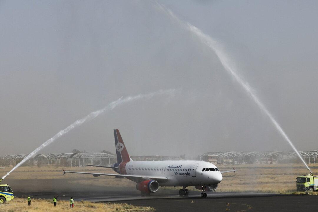 First Commercial Flight Takes Off From Sanaa, Raising Hopes for Yemen Peace