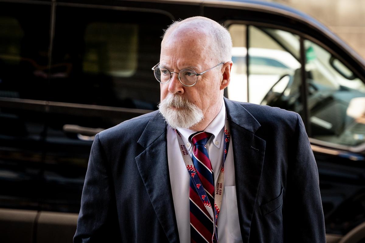 John Durham’s Probe Cost Over $1.6 Million in Months Before Trial: Spending Report