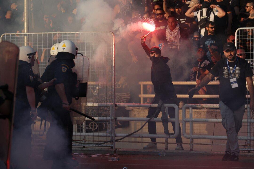 Fan Violence Mars Greek Cup Final