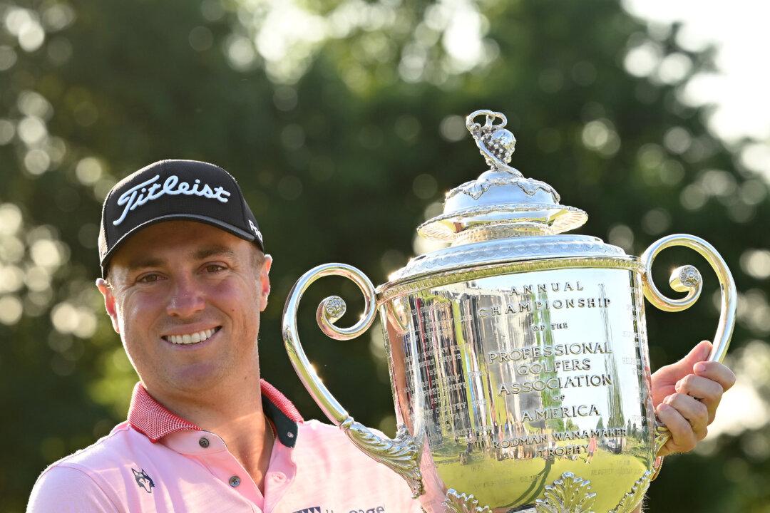 Justin Thomas Credits ‘Bones’ in Comeback for Playoff Win at the PGA Championship