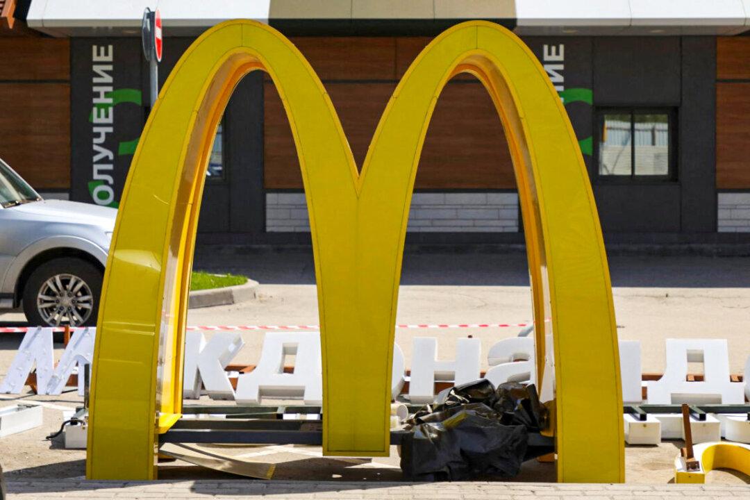 First ‘Golden Arches’ Taken Down as McDonald’s Exits Russia