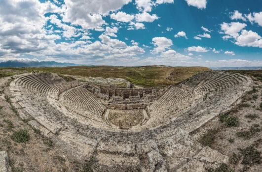 The ambitious restoration project to restore Laodicea took two-and-a-half years to complete. (Courtesy of Turkey's South Aegean Development Agency)