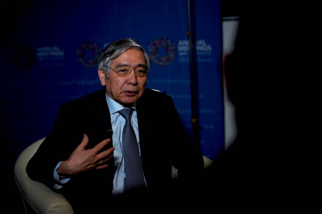 Bank of Japan Governor Kuroda Says Japan Inflation to Stay Around 2 Percent for a Year