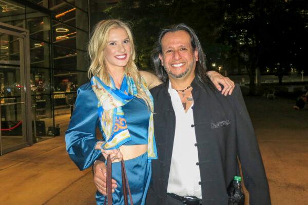 Amber Smith and Gabriel Ontiveros attended Shen Yun Performing Arts at the AT&T Performing Arts Center–Winspear Opera House, Dallas, Texas, on May, 28, 2022. (Sally Sun/The Epoch Times)