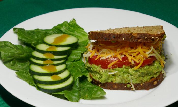 Avocado Veggie Sandwich Perfect for a Fast Dinner
