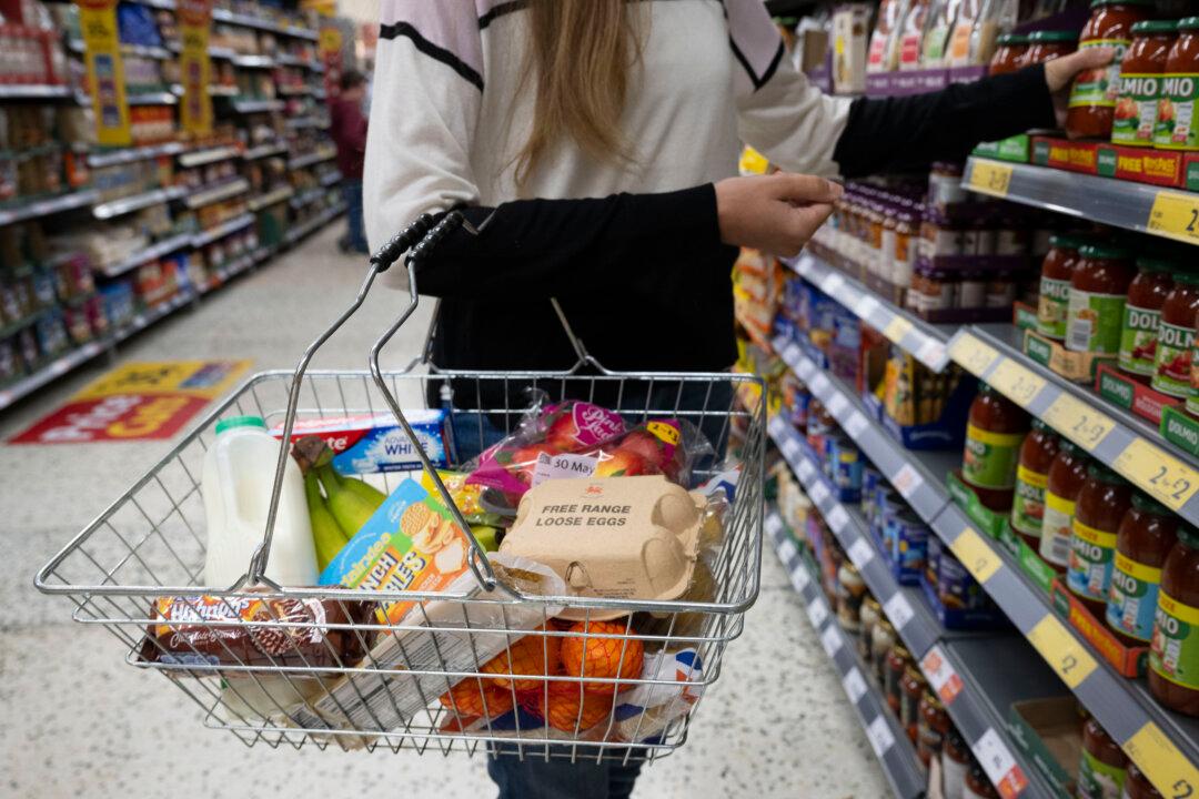 UK Shop Prices Growing at Fastest Rate in Over a Decade