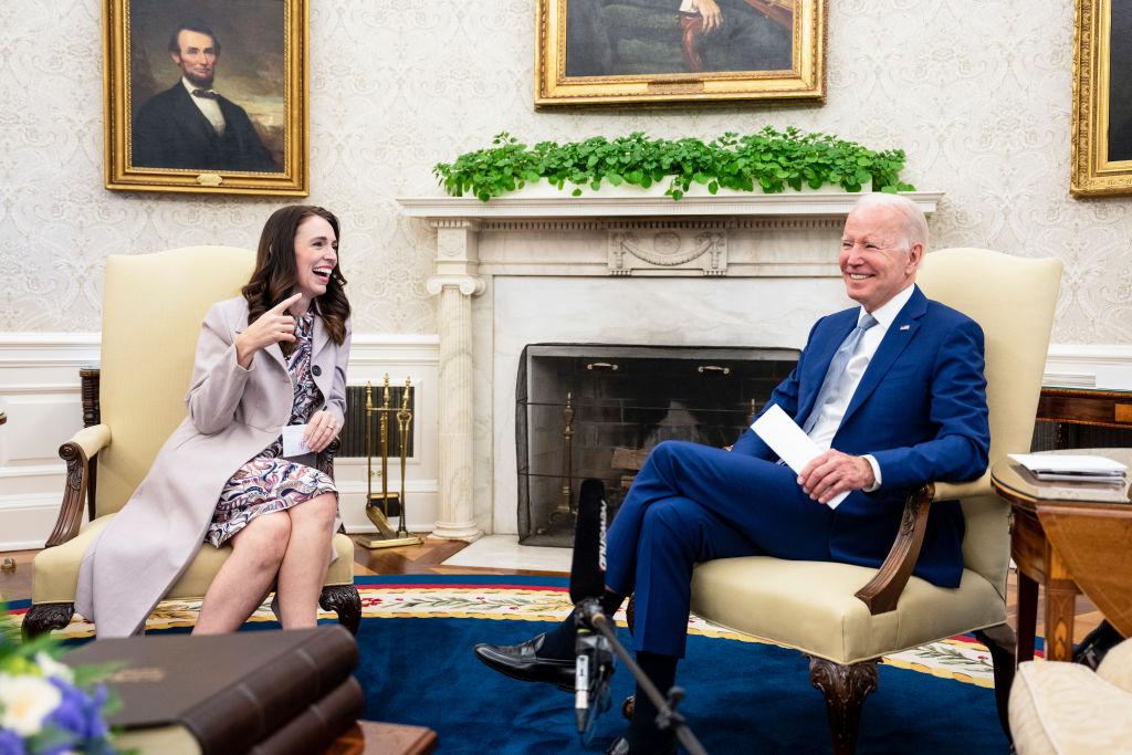 New Zealand PM Jacinda Ardern Meets President Joe Biden at the White House