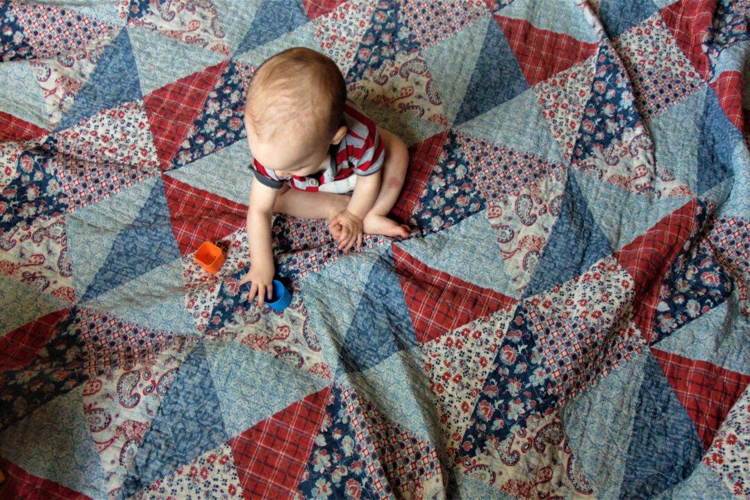 Due Date Is Looming for Grandmother’s Hand-Stitched Quilt for Her First Grandchild