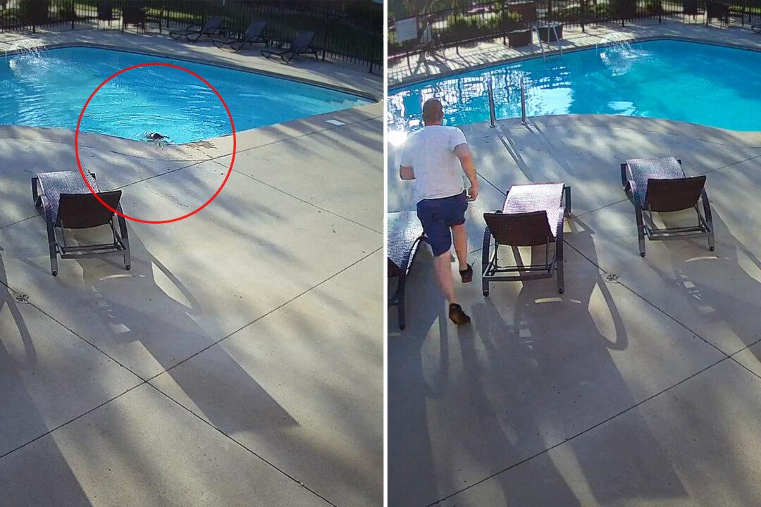 VIDEO: 12-Year-Old and Dad See Commotion Near Swimming Pool, Rush to Save Autistic Toddler Drowning