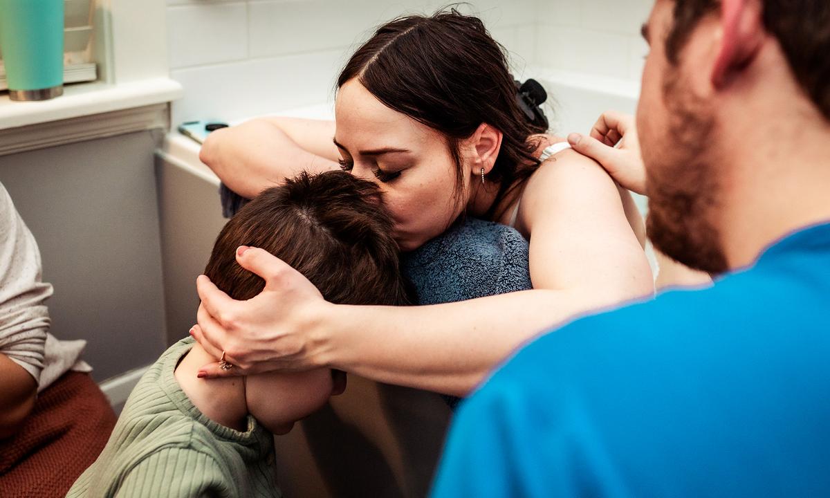 Mom Recalls 4-Year-Old Son’s Sweet Words During Tough Asynclitic Birth of Her Second Baby