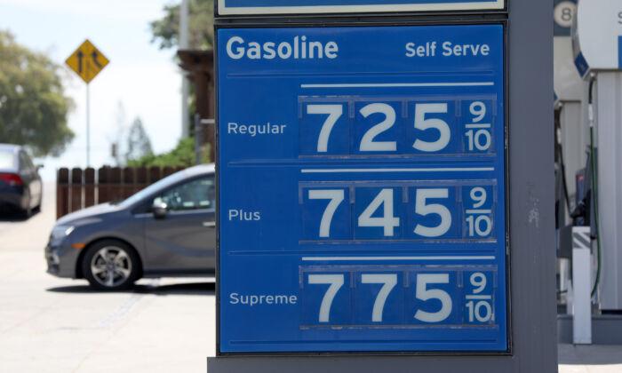 Gas Prices Hit All-Time Record as a Dozen States Reach $5 per Gallon