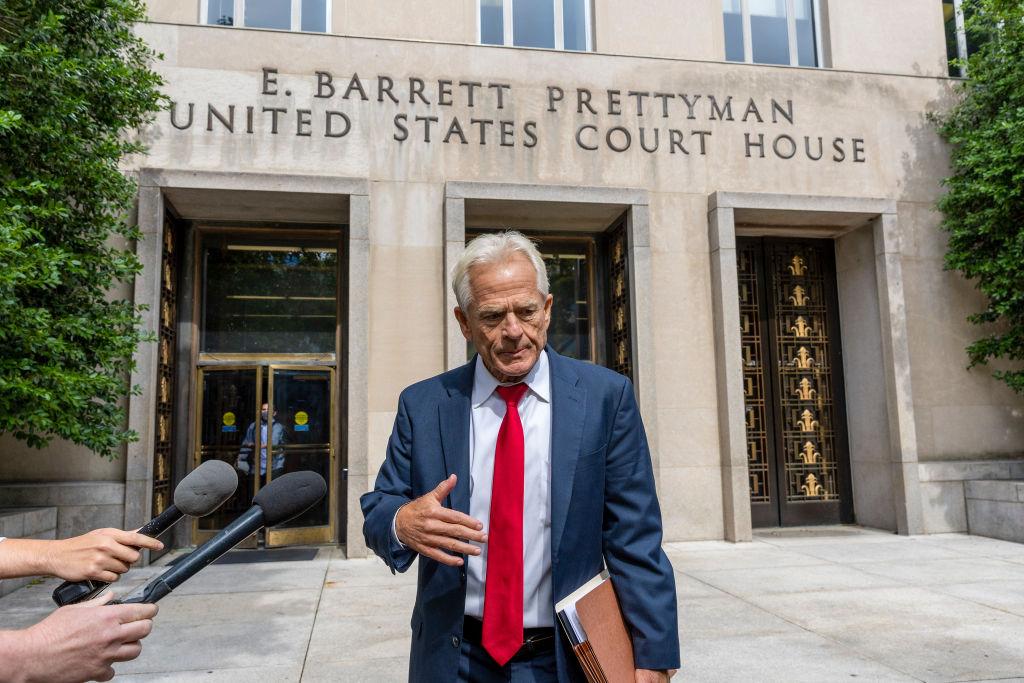 Judge Delays Peter Navarro Contempt of Congress Trial Over Executive Privilege Claims