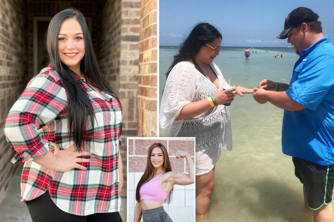 255lb Woman Struggling to Find a Wedding Dress Drops 100lb, Looks Unrecognizable
