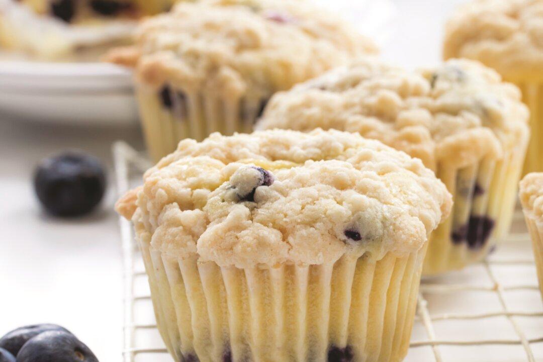 Bakery-Style Blueberry Muffins