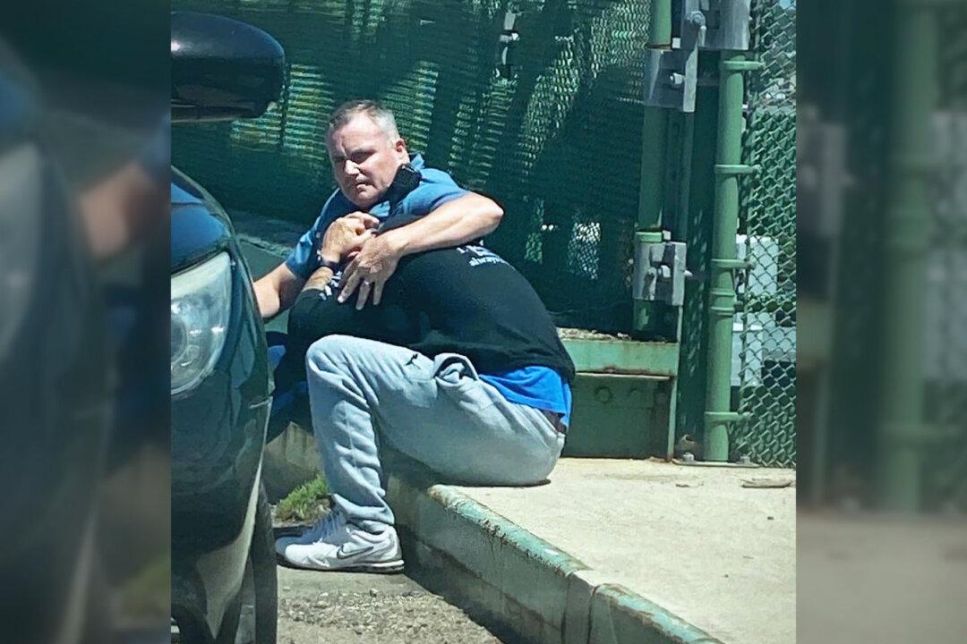 State Trooper Sees Distraught Man About to Jump Off Bridge, Talks Him Down From Suicide, Consoles Him