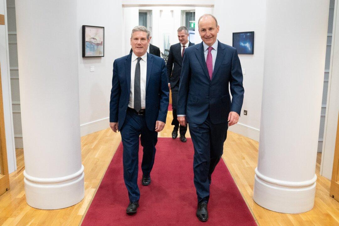 UK Labour Leader Says Boris Johnson Taking ‘Wrecking Ball’ to UK–Irish Relations