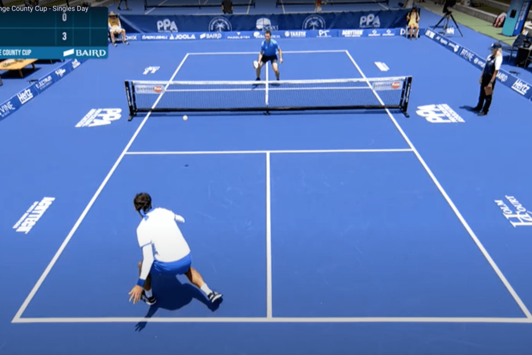 Pickleball Singles Battle for Sunday’s Championship