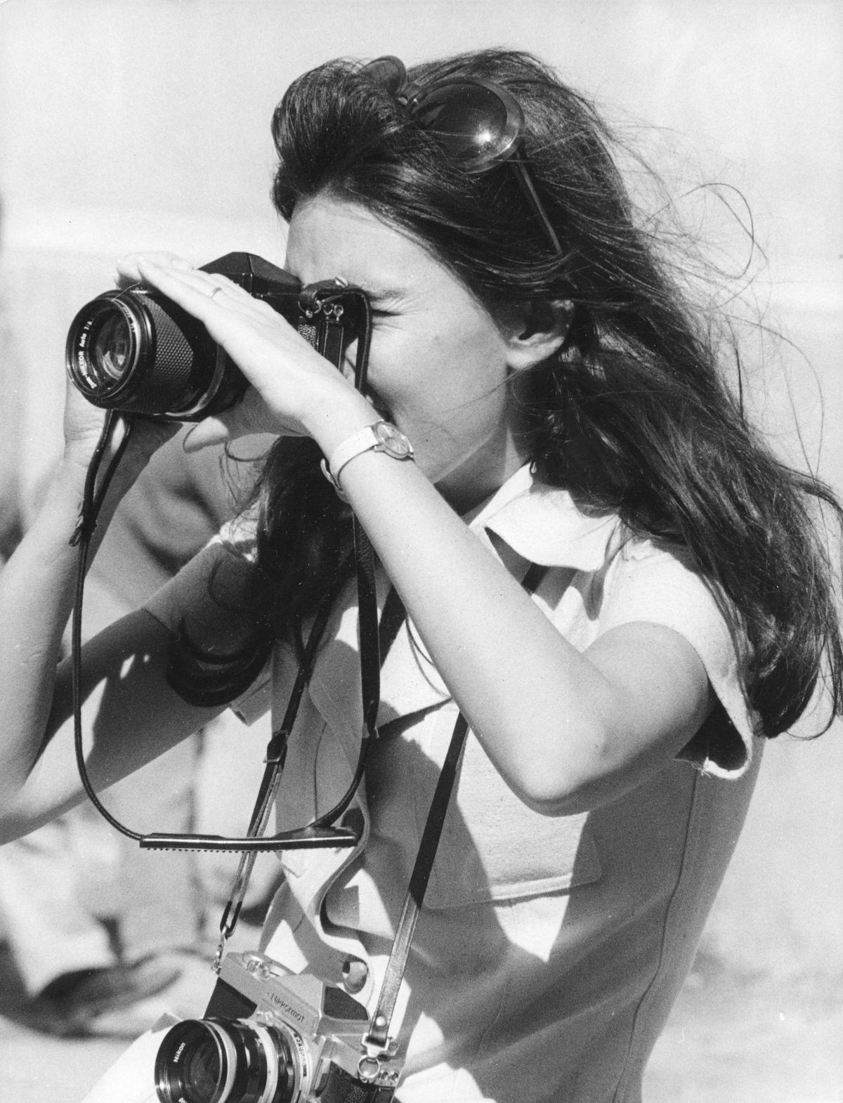 Covering the October war in Egypt as a photojournalist. (J.R. Bonnotte)