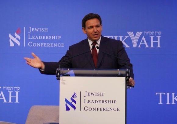 DeSantis ‘Speaks His Mind’ at Jewish Leadership Conference in NYC