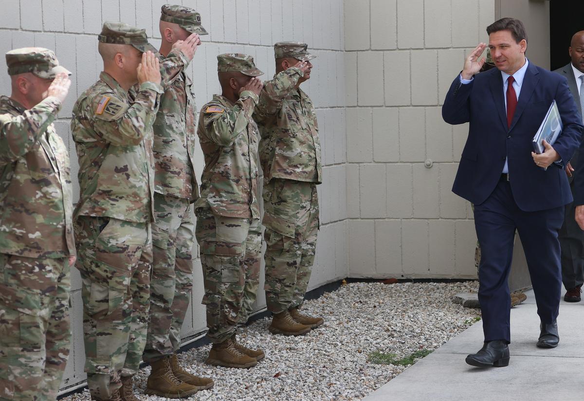 DeSantis Picks Retired Marine as Director of New Florida State Guard