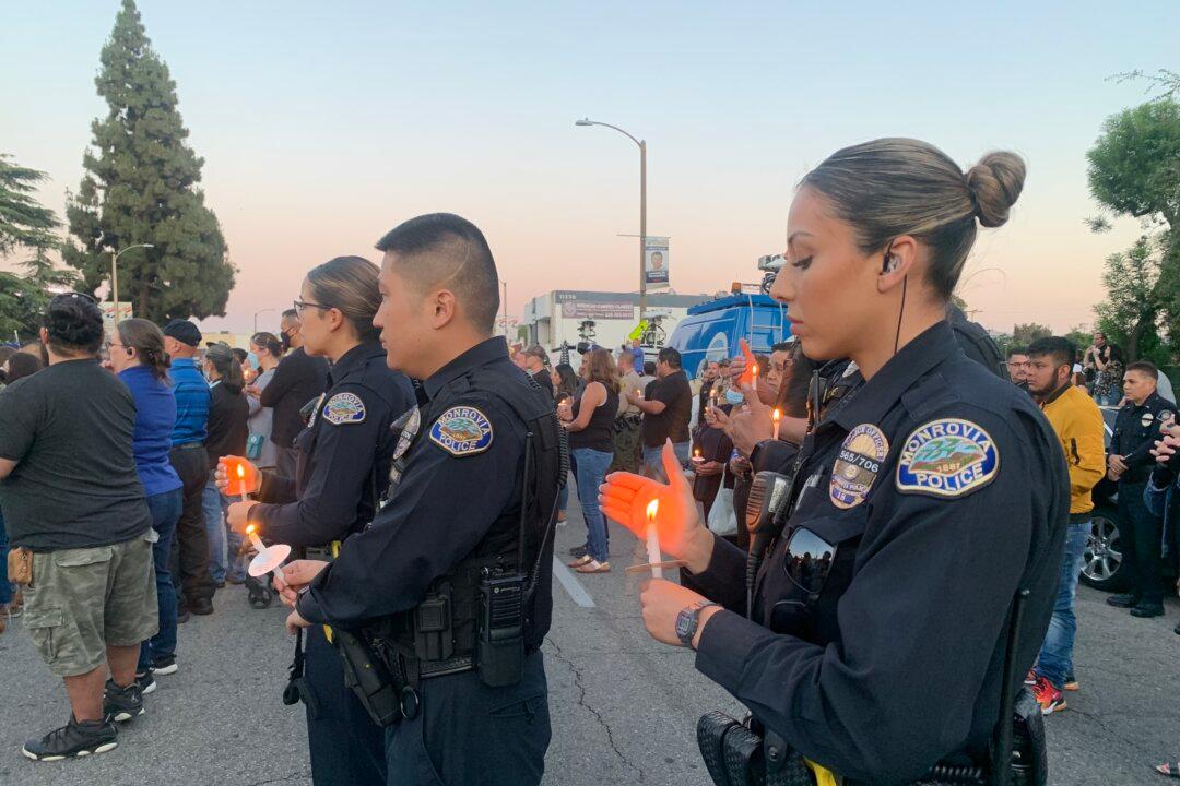 Thousands of Law Enforcement Personnel Honor Memory of Slain El Monte Officers