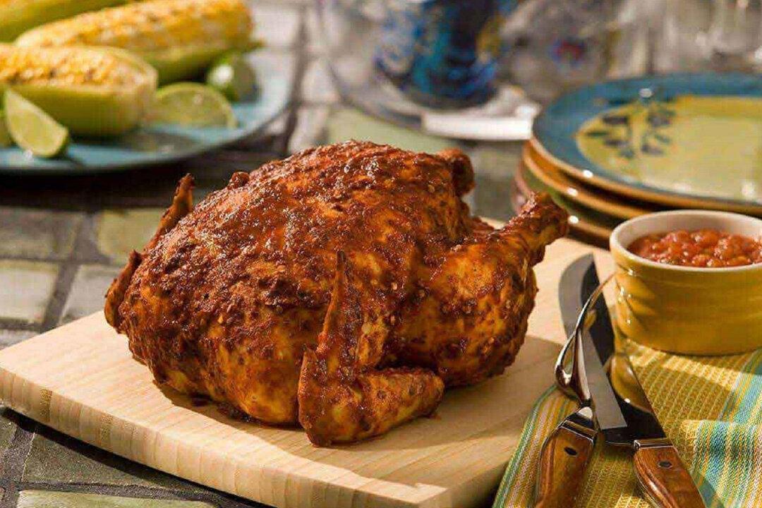 Chipotle-Rubbed Beer Can Chicken
