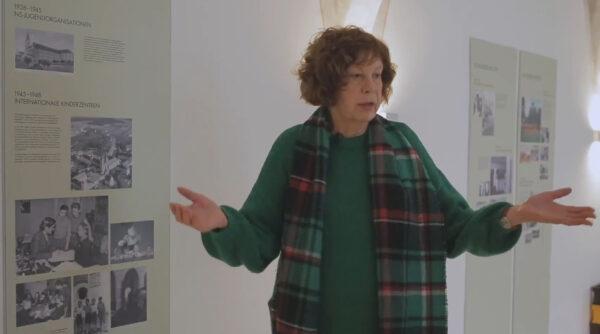 Anna Andlauer in “Finding Manny.” (Long Trek Home Productions/Screenshot via The Epoch Times))