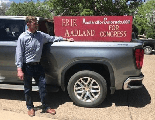 Colorado CD 7 Republican primary candidate Erik Aadland says he has gained traction with GOP voters as the only military veteran and oil patch worker in the race, assets that make him more likely to win a general election in the Democratic-leaning Denver area district. (Courtesy of Erik Aadland For Congress)
