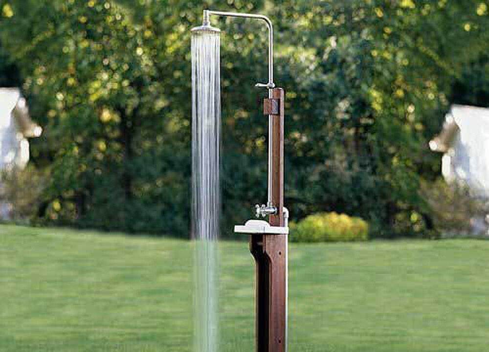 Install an Outdoor Shower