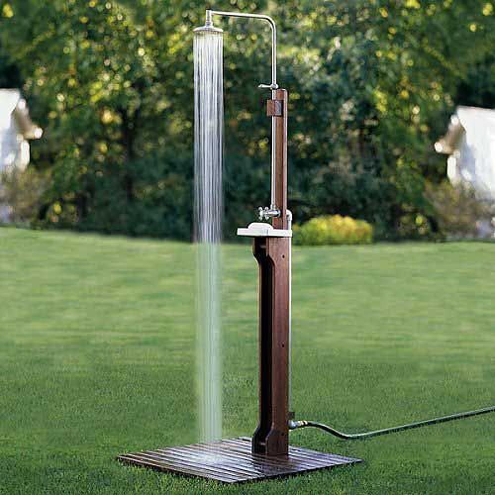 Install an Outdoor Shower