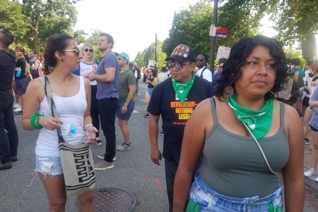 Pro-Abortion Marchers Continue to Protest Outside Supreme Court Justices Residences