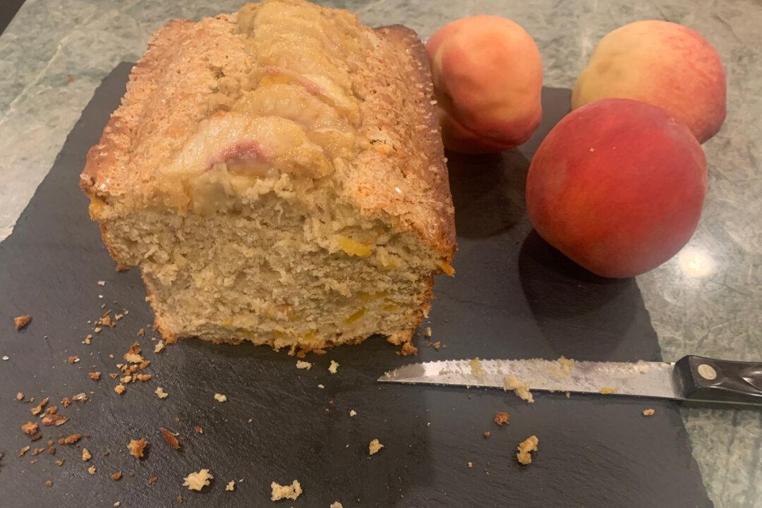Peach Tea Bread Should Be Your Summer Staple