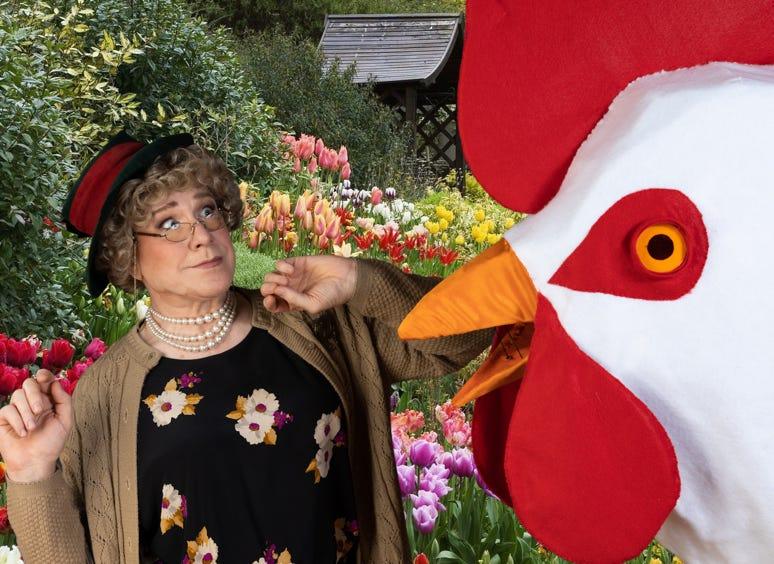 Theater Review: ‘A Fine Feathered Murder: A Miss Marbled Mystery’