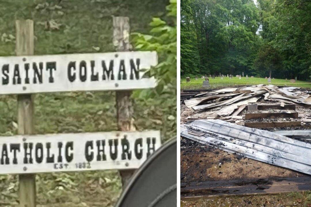 Historic Catholic Church in West Virginia Burned to the Ground in Suspected Arson