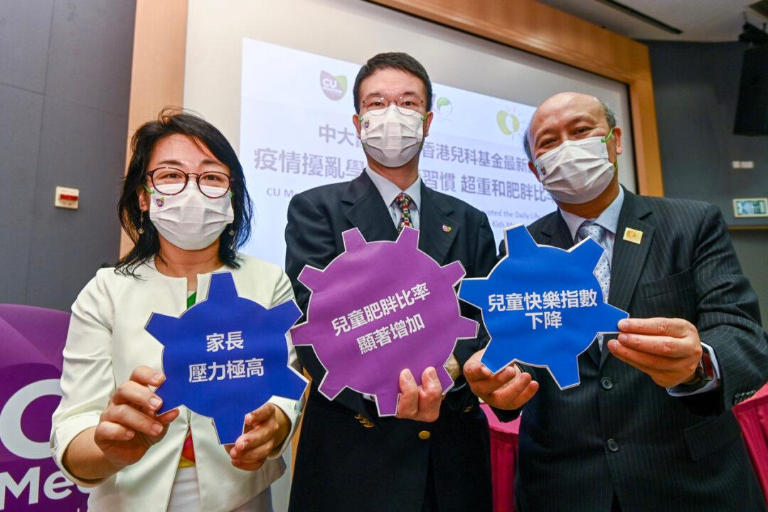 Survey Shows Hong Kong Children Doubled Their Weight During the Pandemic