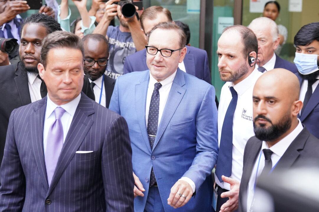 Kevin Spacey ‘Strenuously Denies’ UK Sex Charges in First Court Appearance